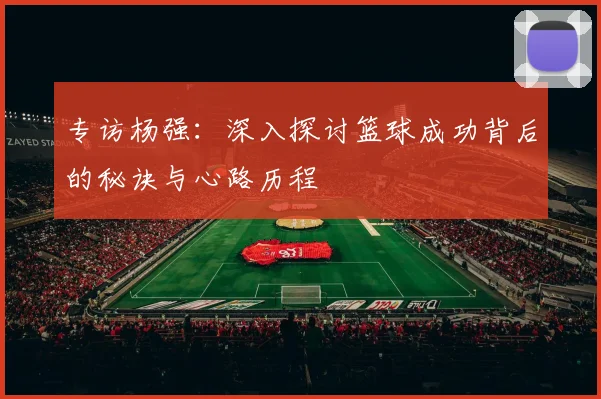 专访杨强：深入探讨篮球成功背后的秘诀与心路历程
