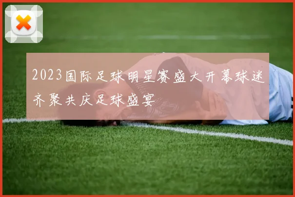 2023国际足球明星赛盛大开幕球迷齐聚共庆足球盛宴